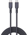 AUKEY CB-KCC102 kevlarowy kabel USB C - USB C | 1.8m | 5A | 100W PD | 20V