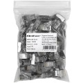 Qoltec Wtyk złącze modularne RJ45 | CAT6 | FTP | Pozłacane styki |      100 sztuk