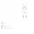 DICOTA Stacja dokująca USB-C Portable 4-in-1 D ock 4K 2xHDMI 100W PD