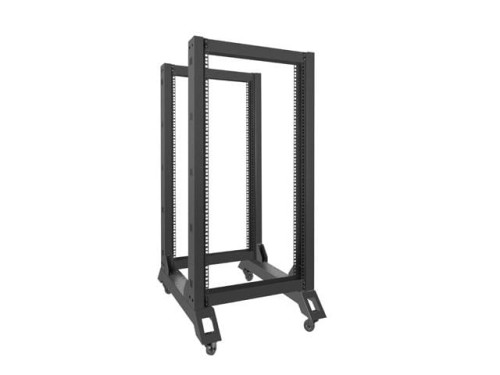 Lanberg Stojak Open Rack 22U 600x800mm czarny