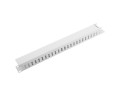Lanberg Organizer kabli do szaf 19cali 1U Typ B AK-1203-B czarny
