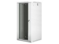 Lanberg Szafa instalacyjna wisząca 19'' 27U 600X600mm szara (drzwi       szklane)