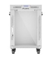 Lanberg Szafa stojąca rack 19 cali 15U 600X600 szara LCD flack pack