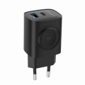 Gembird Ładowarka USB-A USB-C 20W PowerDelivery Quick Charge 3.0, czarna
