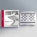 AXAGON STND-LQ Podstawa do laptopów aluminiowa 10-16" cali, regulowane kąty nachylenia