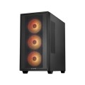 Chieftec Obudowa GS-03B-OP Hunter 3 Midi 4x ARGB Fans