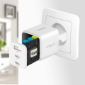 YENKEE Ładowarka sieciowa 3xUSB 65W 3,24A Power Delivery 3.0 QC4.0