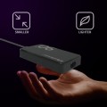 Qoltec Ładowarka sieciowa 90W GaN Fast SLIM | PD | 5-20V | 4.5A | USB-C 3.1 | Laptop | MacBook | Smartfon | +kabel