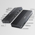 Unitek Stacja dokująca 13w1 USB-C, HDMI 2.1,DP 2.0,RJ45,10GBPs;D1104A01