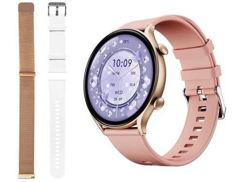BLOW Smartwatch X19 Bluetooth różowy