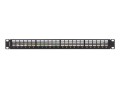 Lanberg Patch panel pusty 24 porty 1U 19 cali ftp do modułów keystone czarny
