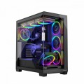 MODECOM Obudowa PC STELLAR 5F ARGB 10 Czarna