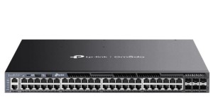 TP-LINK Przełącznik Omad SG6654XHP 48-Port Gb Stackable Lite L3 Managed with 4 PORT: 24× Gigabit RJ45 Ports, 4× 10G SFP+, RJ45/USB Type C Console Port