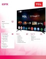TCL Telewizor LED 65 cali 65P7K