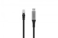 Digitus Kabel adapter USB-A - RJ45 Kat. 6A S/FTP, 1 Gbit/s, USB 3.2 Gen1, LSZH, 3m
