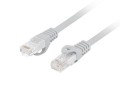 Lanberg Patchcord kat.6 UTP LSZH CU 3m szary fluke passed