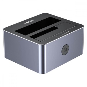 Unitek Stacja klonująca dyski 2x 2,5/3,5; CLONE; USB-C 10 Gbps