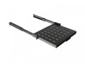 Lanberg Półka wysuwana do szaf rack 19 cali  350mm czarna