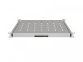 Lanberg Półka wysuwana do szaf rack 19 cali 350mm szara