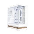 Zalman Obudowa P40 NAMU ATX Midi Tower ARGB biała
