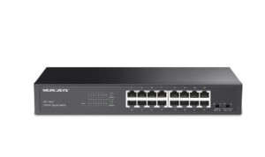 TP-LINK Przełącznik Mercusys 16-Port Gigabit Desktop/Rackmount Switch                PORT: 16× Gigabit RJ45 Ports MS116GS
