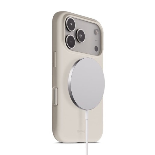 CRONG Etui Color Cover Magnetic iPhone 17 Pro MagSafe Kamienny beż
