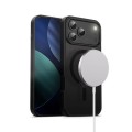 CRONG Etui Hybrid Frost MAG Cover iPhone 17 Pro Max MagSafe Czarne