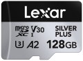 Lexar Karta pamięci microSD 128GB C10 A2 U3 V30 205/150MB/s Silver Plus