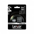 Lexar Karta pamięci microSD 64GB C10 A2 U3 V30 205/100MB/s Silver Plus
