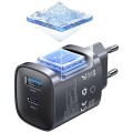 USAMS Ładowarka sieciowa T66 45W GaN CC290 USB-A + USB-C Fast charge