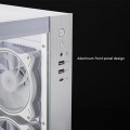 Chieftec Obudowa VISIO GM-30W-T G-OP 6xwentylator ARGB biała