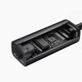 AUKEY CB-A30 aluminiowa karta sieciowa USB-C Gigabit 10/100/1000 Mbps RJ45 | 1 Gb/s | USB 3.0 Typ C | diody LED