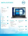 Dell Laptop Dell Pro 16 PC16250 W11P C7 150U/16GB/512GB CL25/FgrPr/FHD IR Cam&Mic/WLAN+BT/16.0 FHD+/BcklKb/3C/3YPS Magnetite color, textured finish