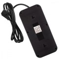 Maclean Listwa zasilająca MCE389 B 6 gniazd 4xUSB-A, 1xUSB-C 110-240V AC 50/60Hz, 2.1A max 2500W, czarna