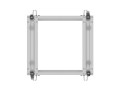 Lanberg Stojak Open rack 19 cali 15U 600x600-1100 regulowany szary