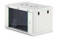 Digitus Szafa sieciowa wisząca Dynamic 19" 7U rack 385x600x450mm, drzwi szyba, szara, niezłożona, 60kg