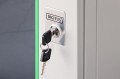 Digitus Szafa sieciowa wisząca Dynamic 19" 9U rack 474x600x600mm, drzwi szyba, szara, niezłożona, 60kg