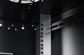 Digitus Szafa sieciowa wisząca Dynamic 19" 12U rack 607x600x600mm, drzwi szyba, czarna, niezłożona, 60kg