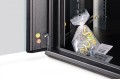 Digitus Szafa sieciowa wisząca Dynamic 19" 16U rack 785x600x450mm, drzwi szyba, czarna, niezłożona, 60kg