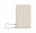 XIAOMI PowerBank Magnetic 10000 z podstawką beżowy