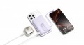 XIAOMI PowerBank Magnetic 10000 z podstawką beżowy