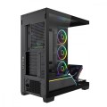 MODECOM Obudowa PC VOLCANO STELLAR PLUS ARGB MIDI 5F Czarna