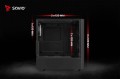 Savio Obudowa komputerowa Noctis FLOW RGB X1