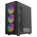 Savio Obudowa komputerowa Noctis FLOW RGB X1