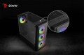 Savio Obudowa komputerowa Noctis FLOW RGB X1