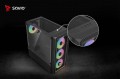 Savio Obudowa komputerowa NOCTIS GLASS RGB X1