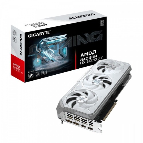 Gigabyte Karta graficzna Radeon RX 9070 XT GAMING OC WHITE 16GB GDDR6 256 BIT