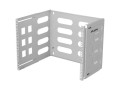 Lanberg Uchwyt ścienny rack 19" 8U 497x400/240 szary