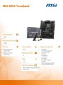 MSI Płyta główna MAG B850 TOMAHAWK WIFI AM5 4DDR5 ATX