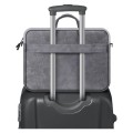 Defender Torba SOLID LEATHER 15,6 cala Szara